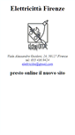 Mobile Screenshot of elettricitta.net